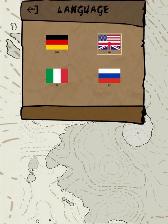 Map for The Forest poster