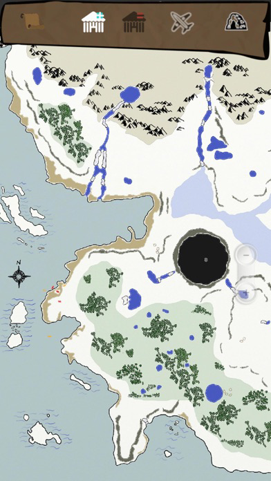 Map for The Forest poster