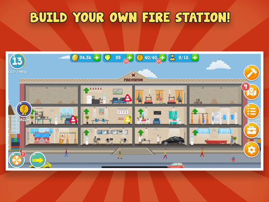 Fire Inc: Fire station builder poster