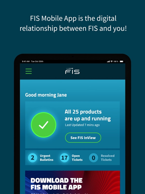 FIS Mobile poster