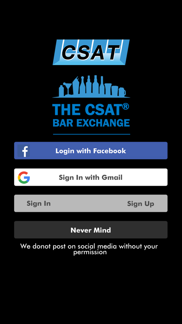 Csat Bar Exchange poster