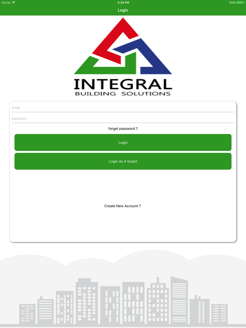 Integral Building Solutions poster