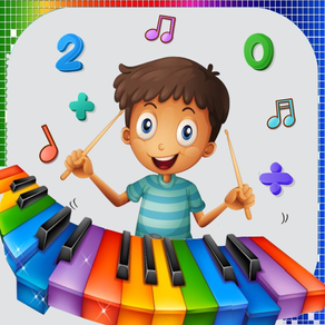 Piano Music - Math Puzzle Fun