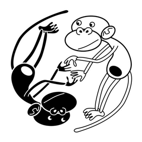 Monkey Habits Stickers