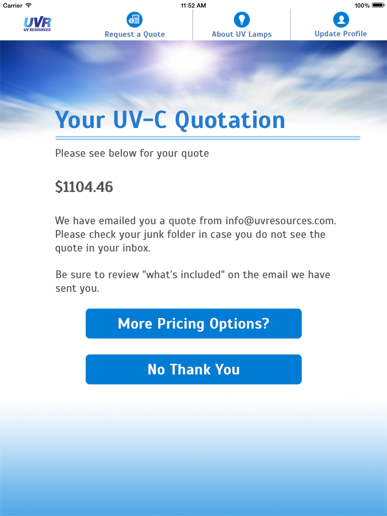 UV Select™ poster