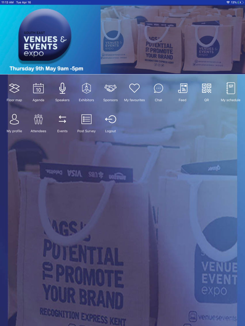 Venues & Events Expo SE App poster
