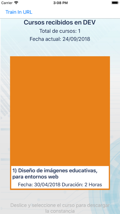 Train In URL poster