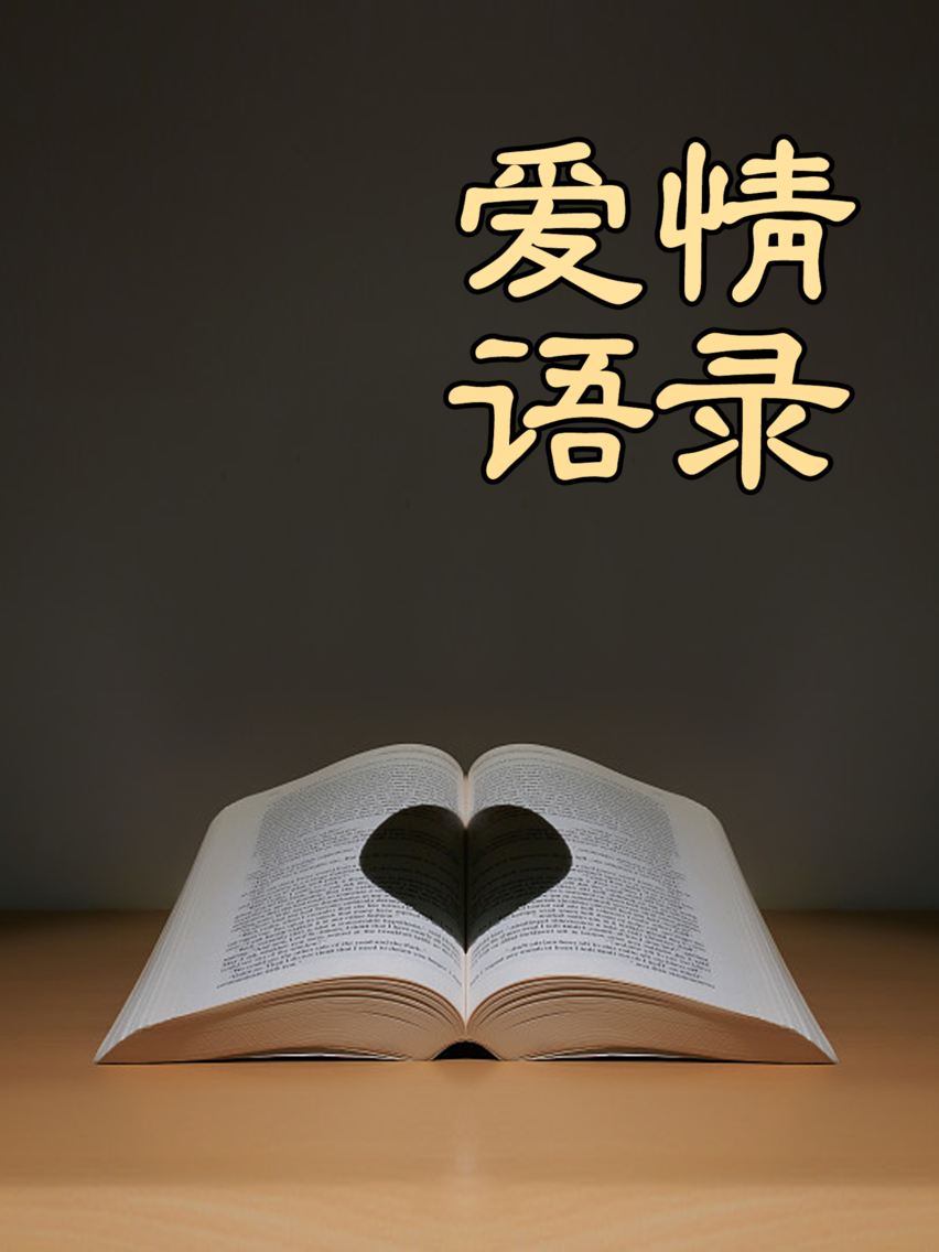 爱情语录 - 情感美文名人名言 poster
