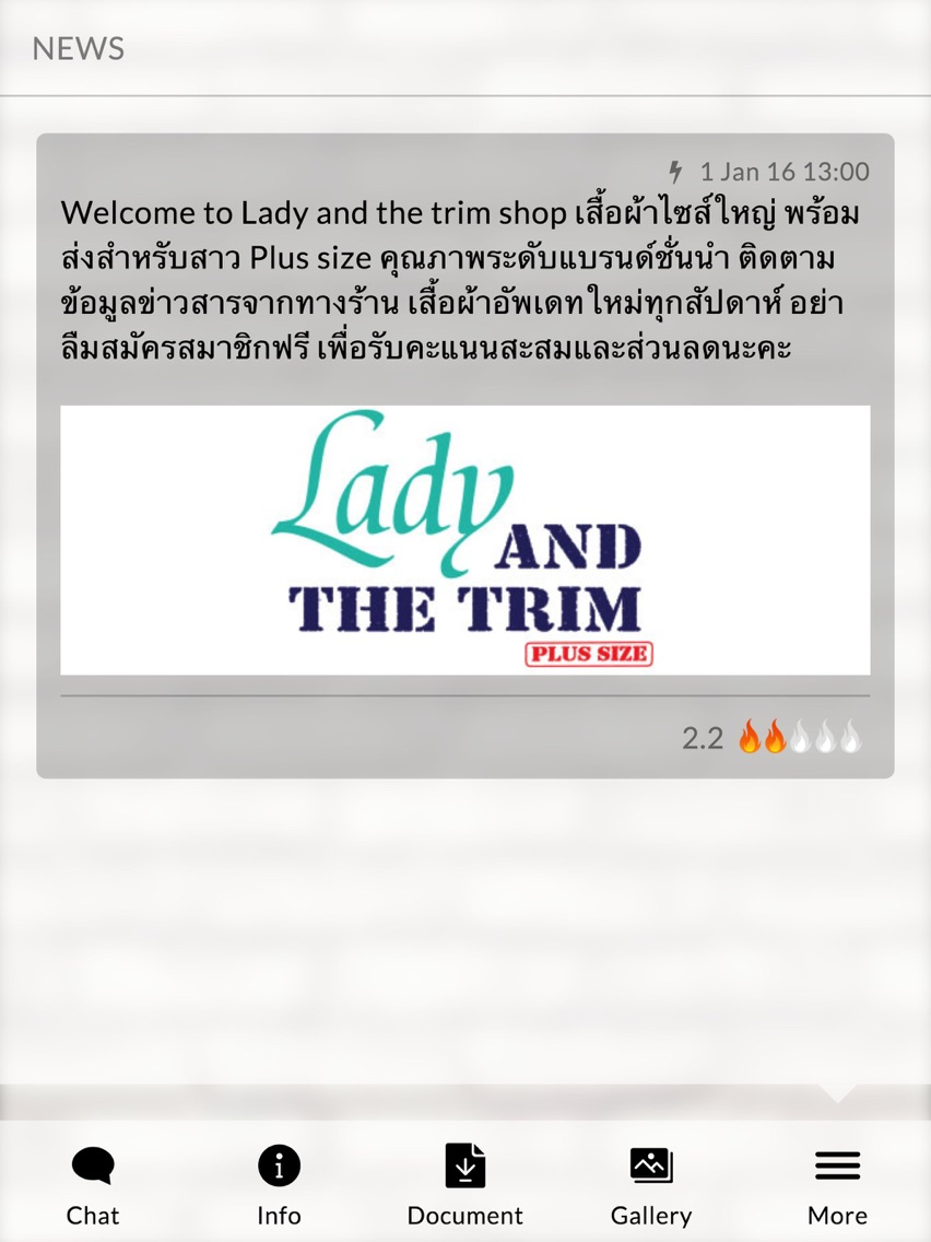 Lady and The Trim poster