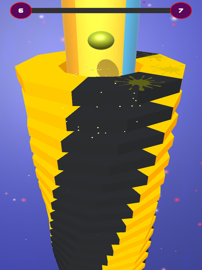 music stack ball 3D poster