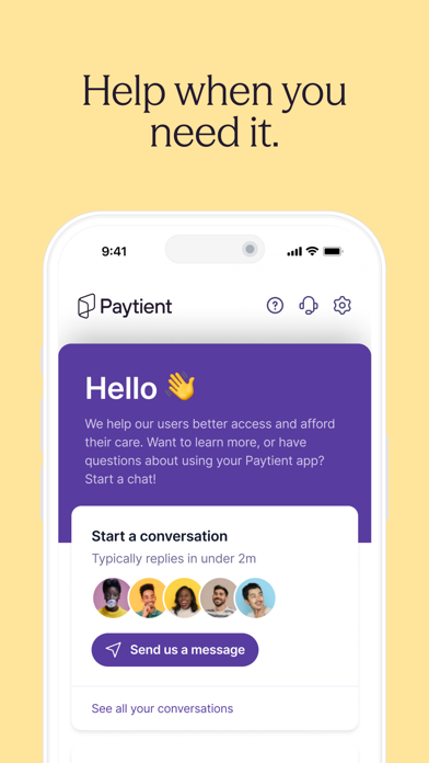 Paytient poster
