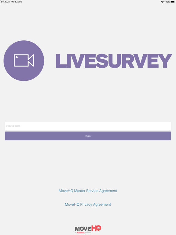 HQ LiveSurvey poster