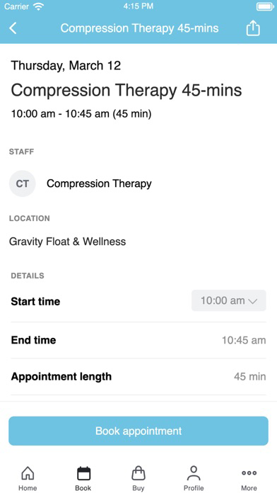 Gravity Float & Wellness poster