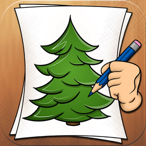 Learning to Draw Forest Trees