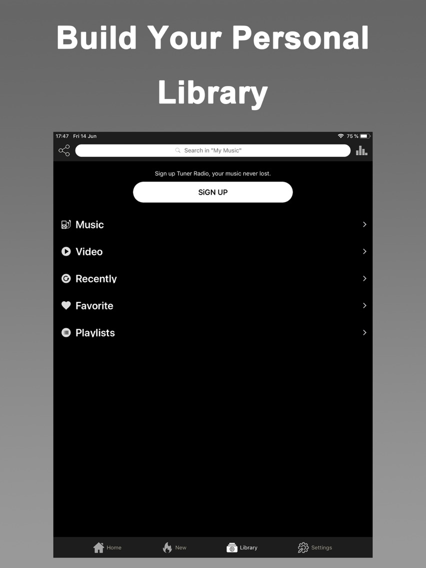 Tuner Radio Plus for iOS (iPhone/iPad) Free Download at AppPure
