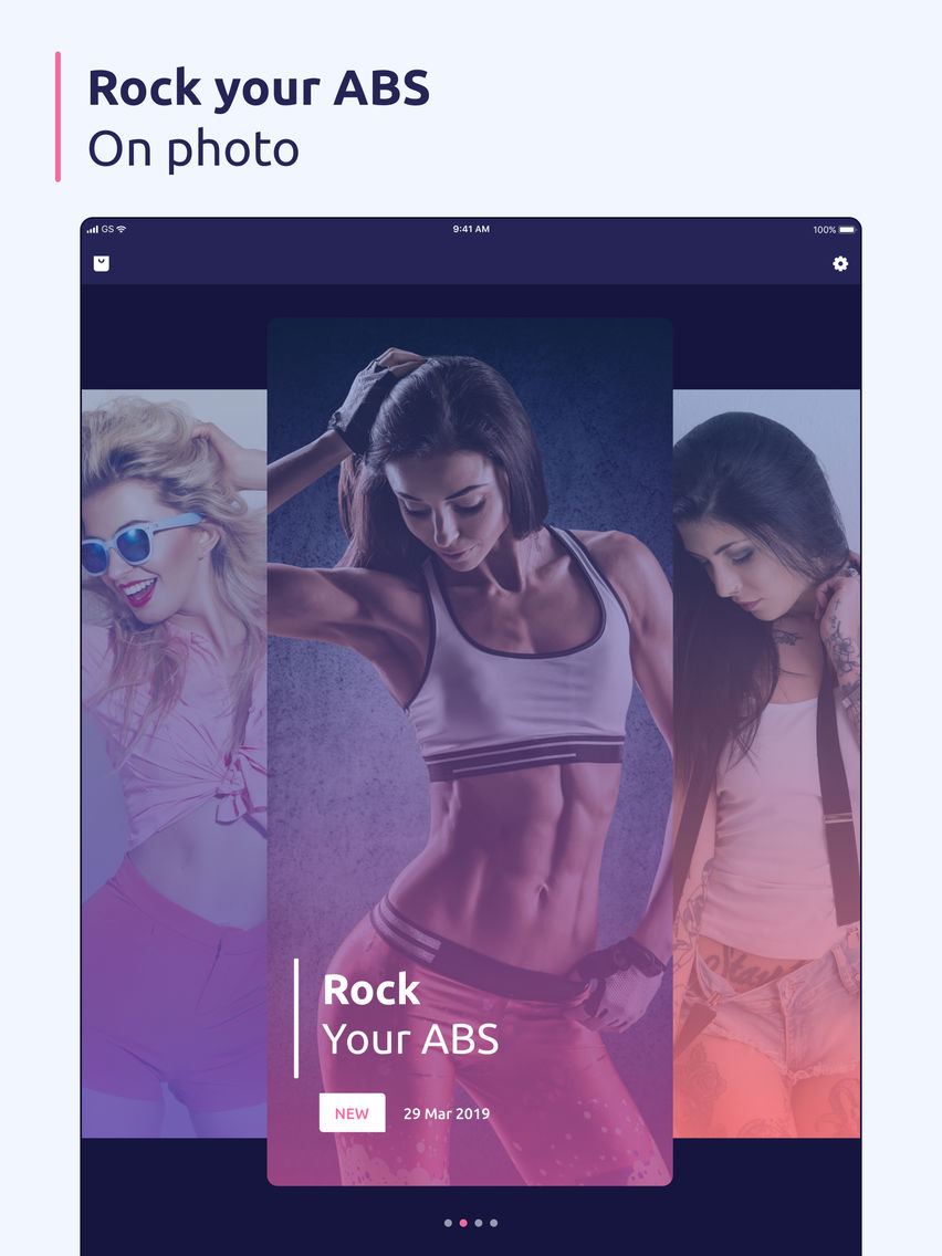 Fitness Body muscle editor for iOS (iPhone/iPad) Free Download at