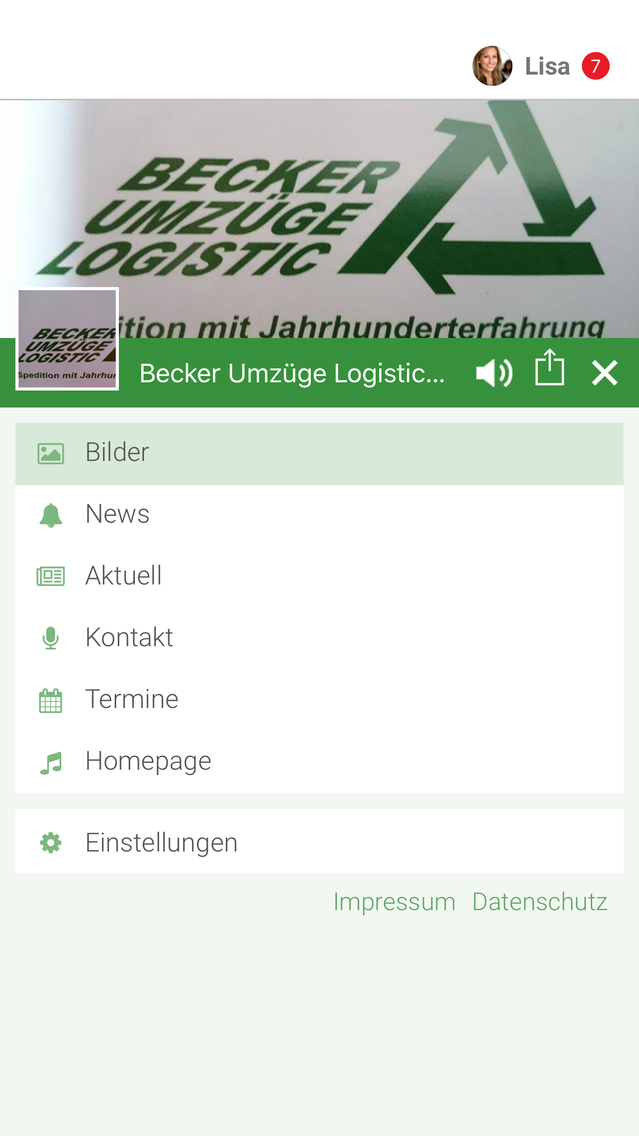 Becker Umzüge Logistic GmbH poster