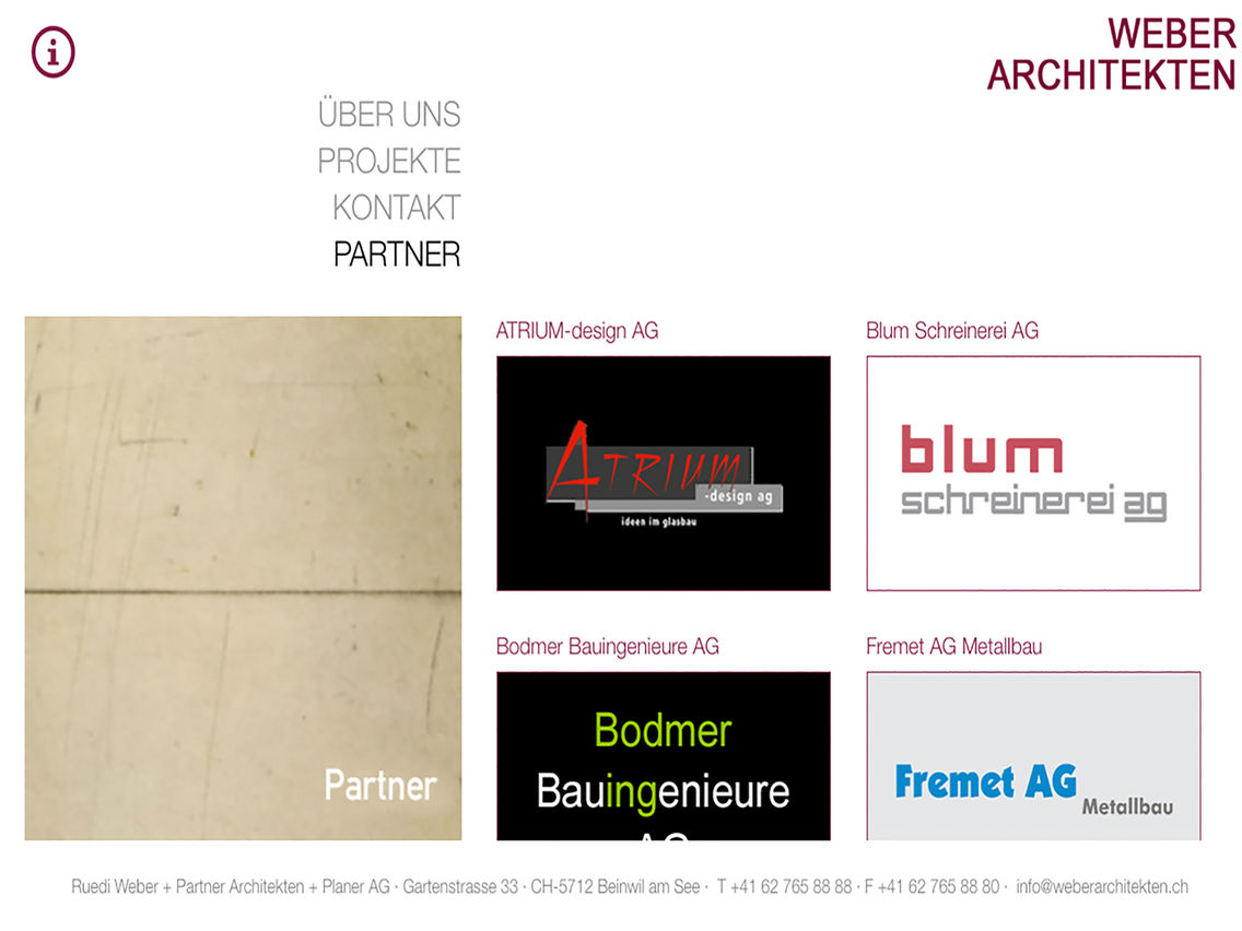Weber Architekten AG poster