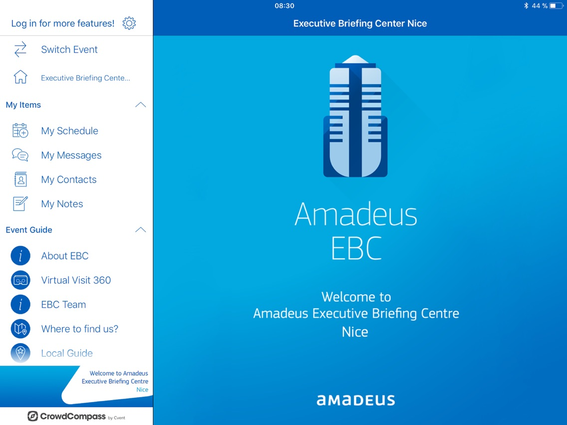 Amadeus Events App poster