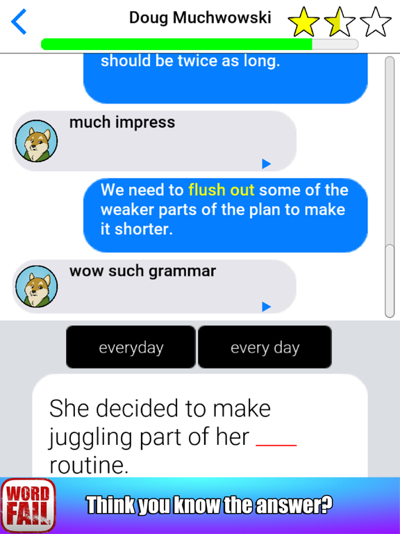 WordFail poster