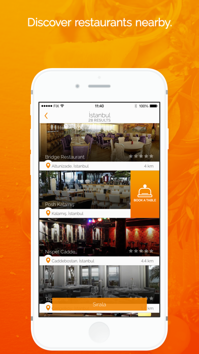 Fixtable - Restaurant Reservation poster