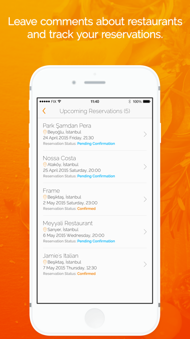 Fixtable - Restaurant Reservation poster