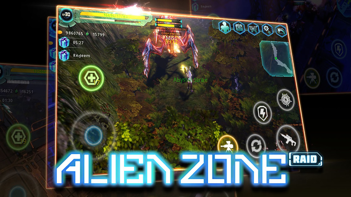 Alien Zone: Raid الملصق