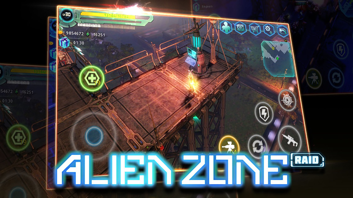 Alien Zone: Raid الملصق
