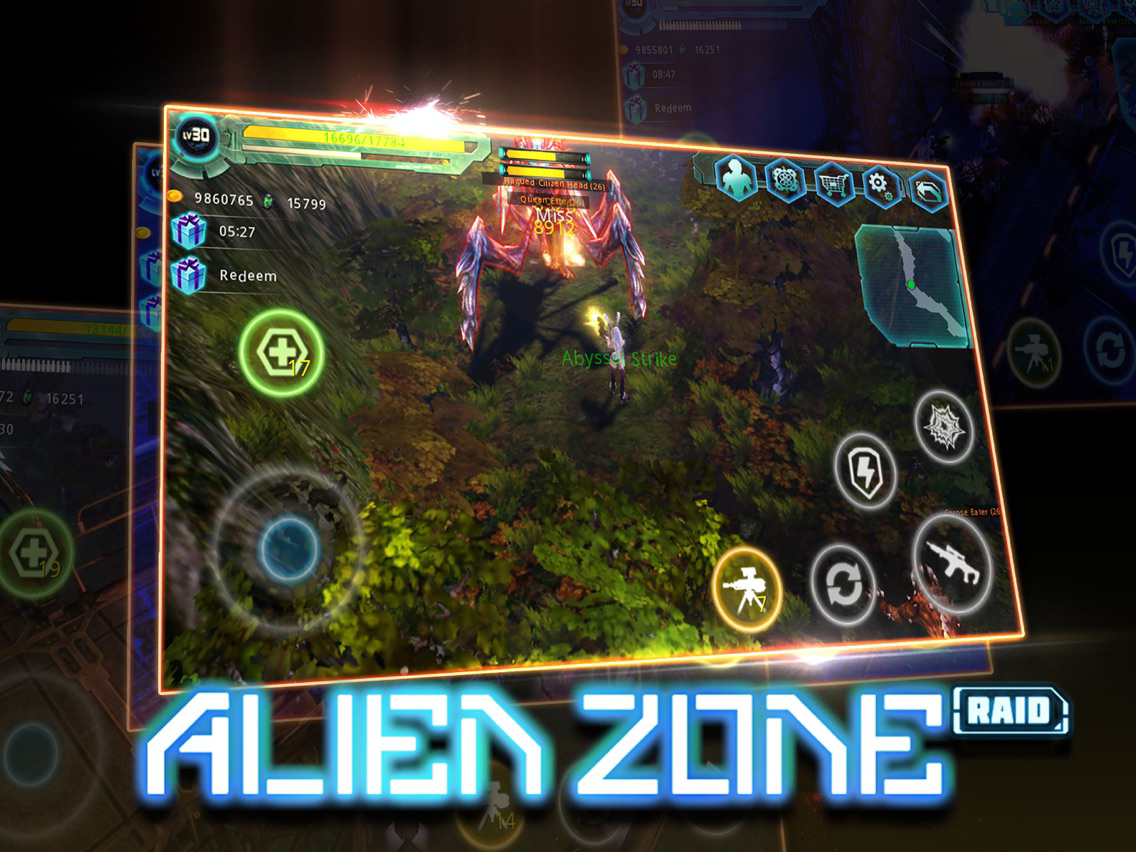Alien Zone: Raid الملصق