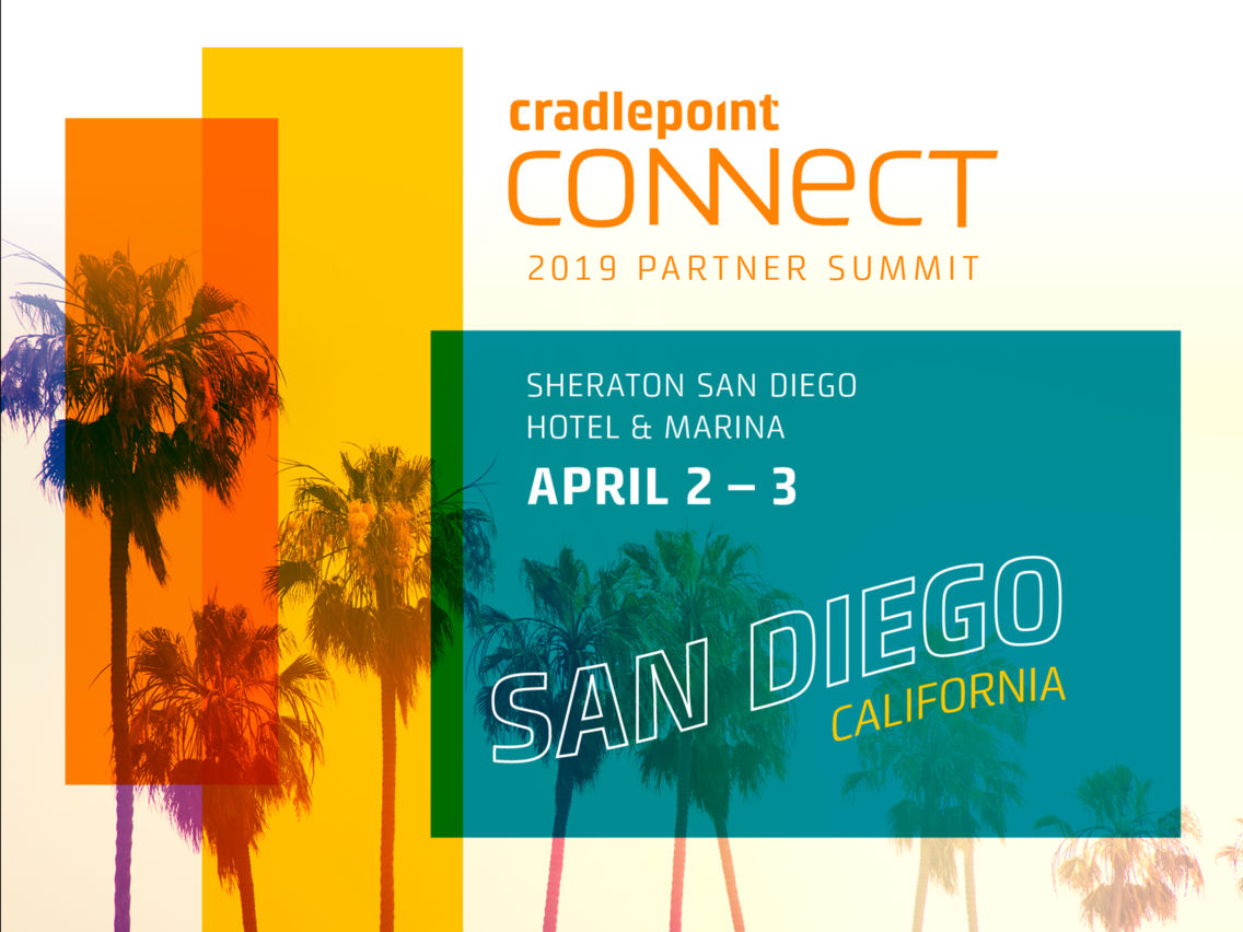 Cradlepoint Connect 2019 poster