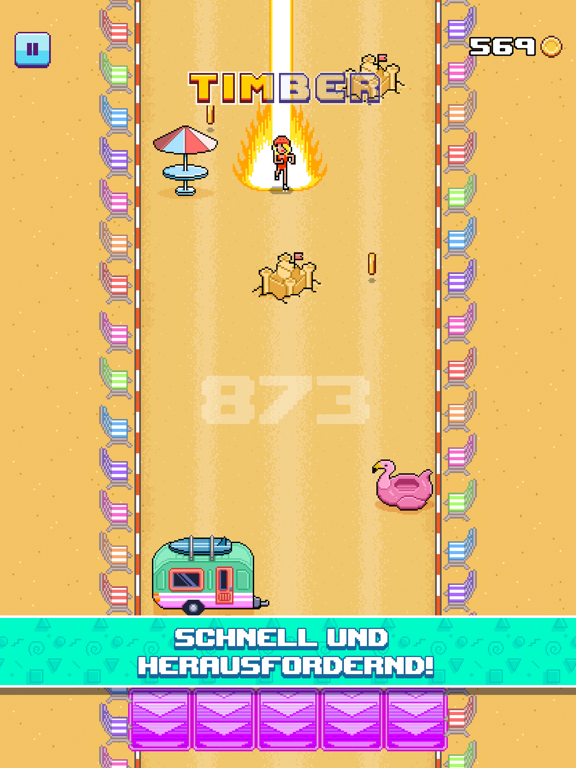 Timber Roller Plakat