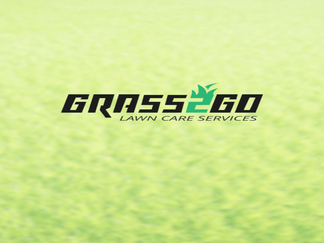 GRASS2GO Lawn Care Services poster