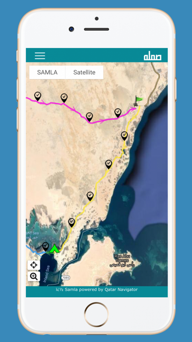 SAMLA MAP poster