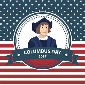 Columbus Day GIF Stickers 2017