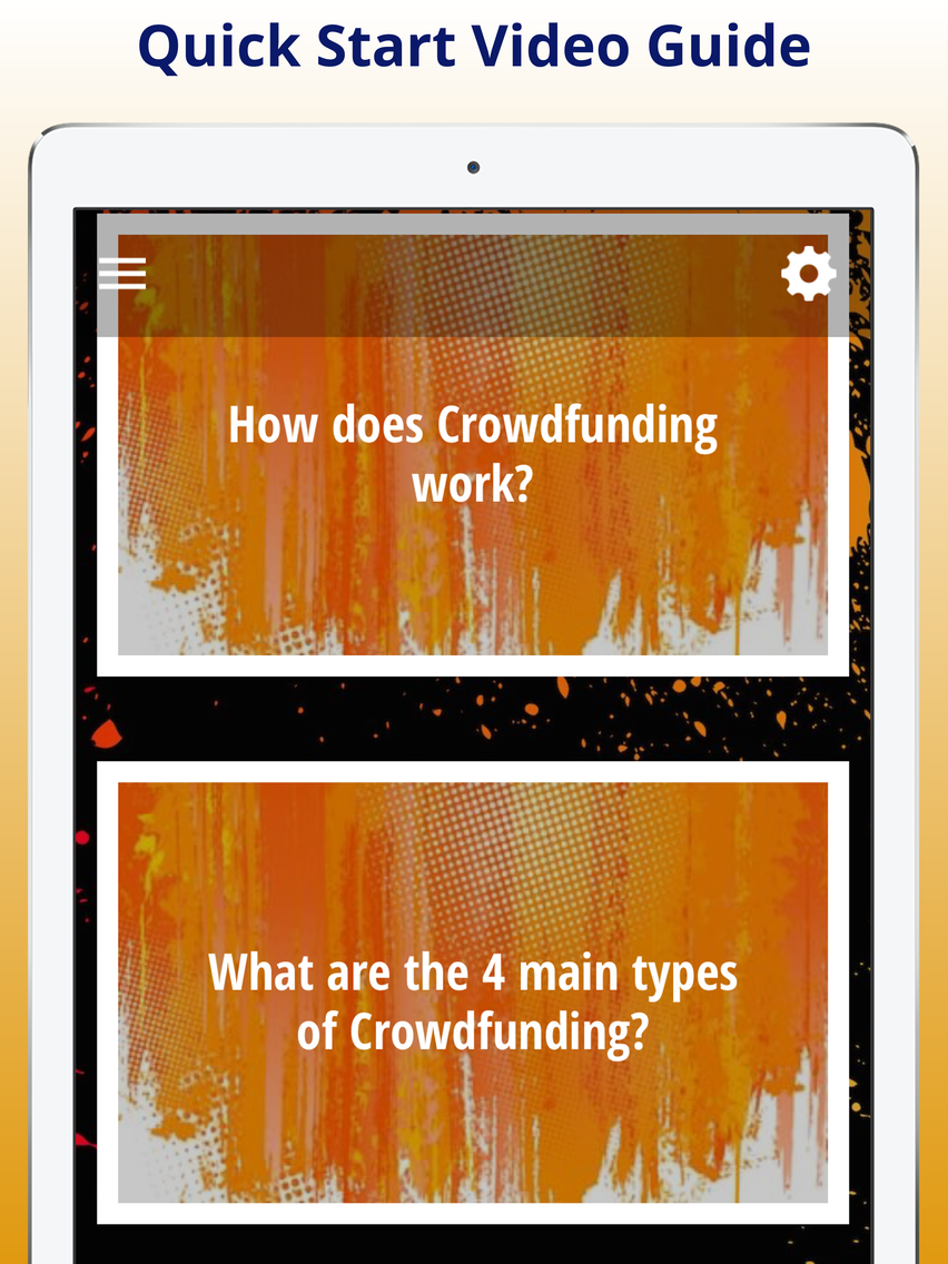 Crowdfunding Playbook poster