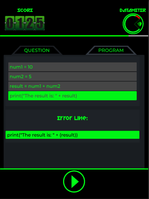Project ORB:An RPG Coding Game poster