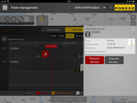 PONSSE Manager poster