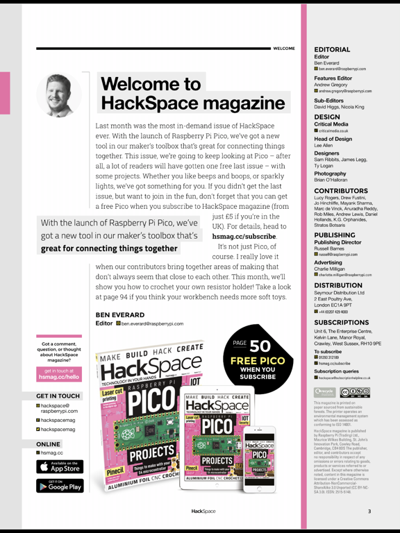 HackSpace magazine poster