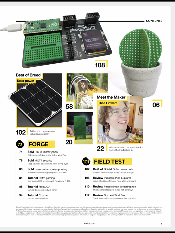 HackSpace magazine poster