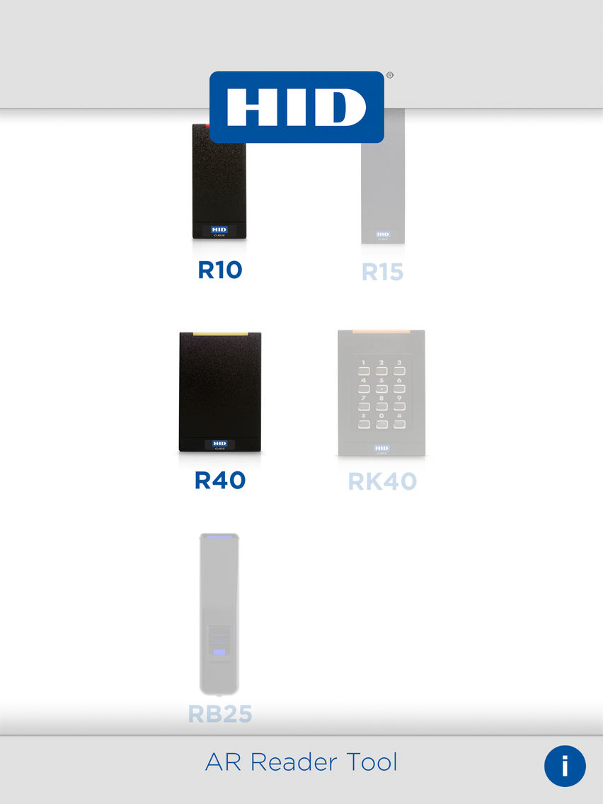 HID AR Reader Tool poster