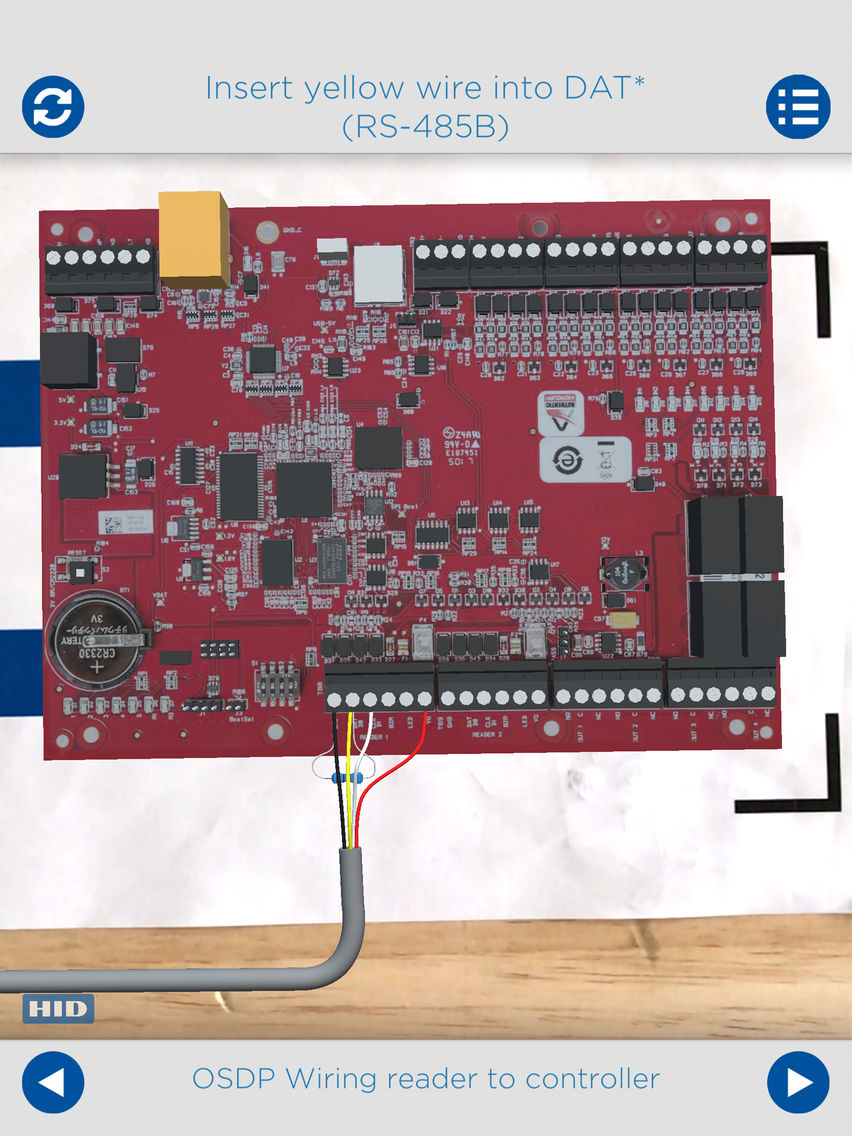 HID AR Reader Tool poster