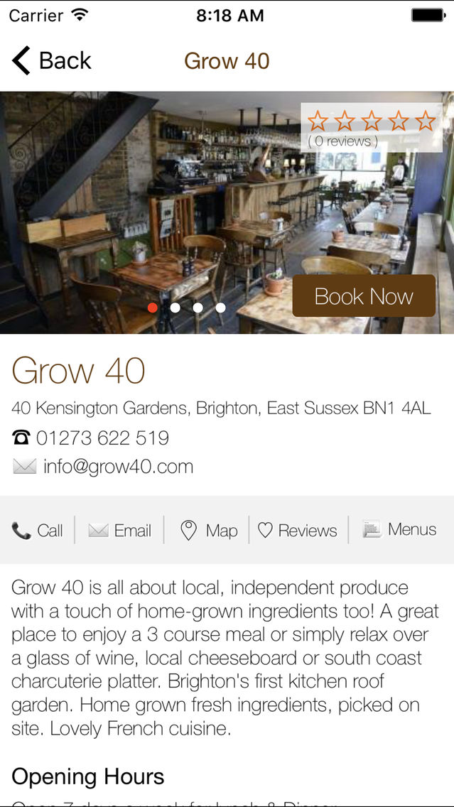 Grow40 Plakat