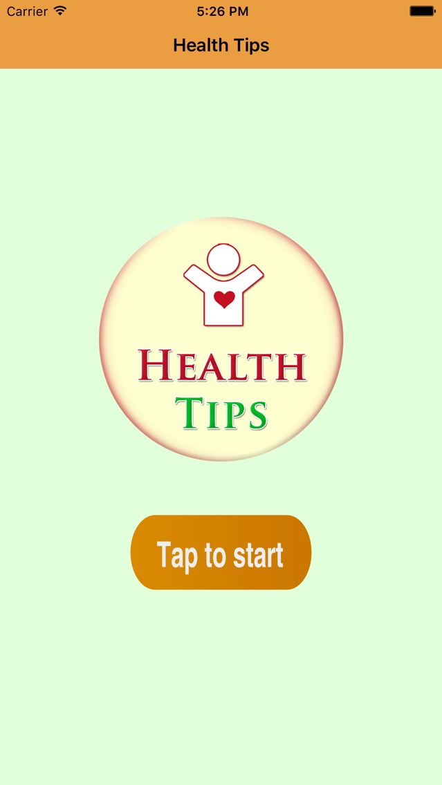 Top Health Tips poster