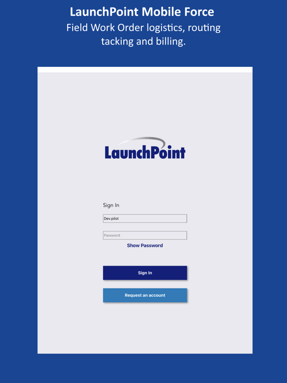LaunchPoint MobileForce poster