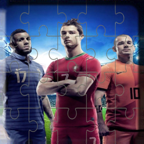 Soccer hero Stars Tile Puzzle