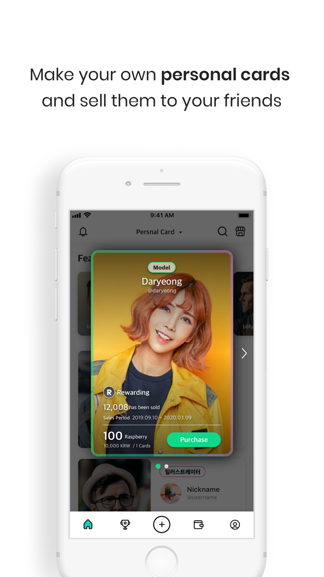 Foresting - Post & Earn poster