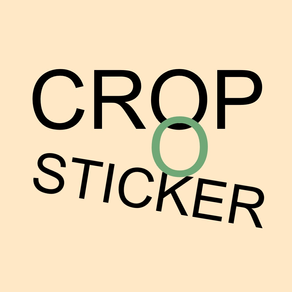 Crop O Sticker