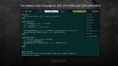 Mozaic Plugin Workshop poster