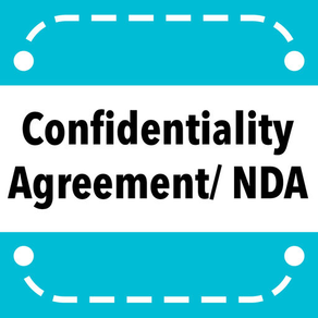 Confidentiality Agreement/ NDA