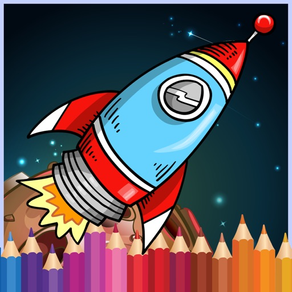 Galaxy Painting Book : Coloring Pages game